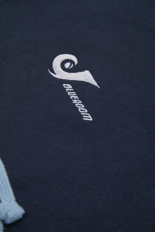 New Blueroom Big Wave Hoody - Navy - Image 7