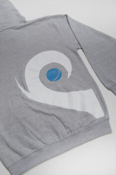 New Blueroom Big Wave Zip Hoody - Heather Grey
